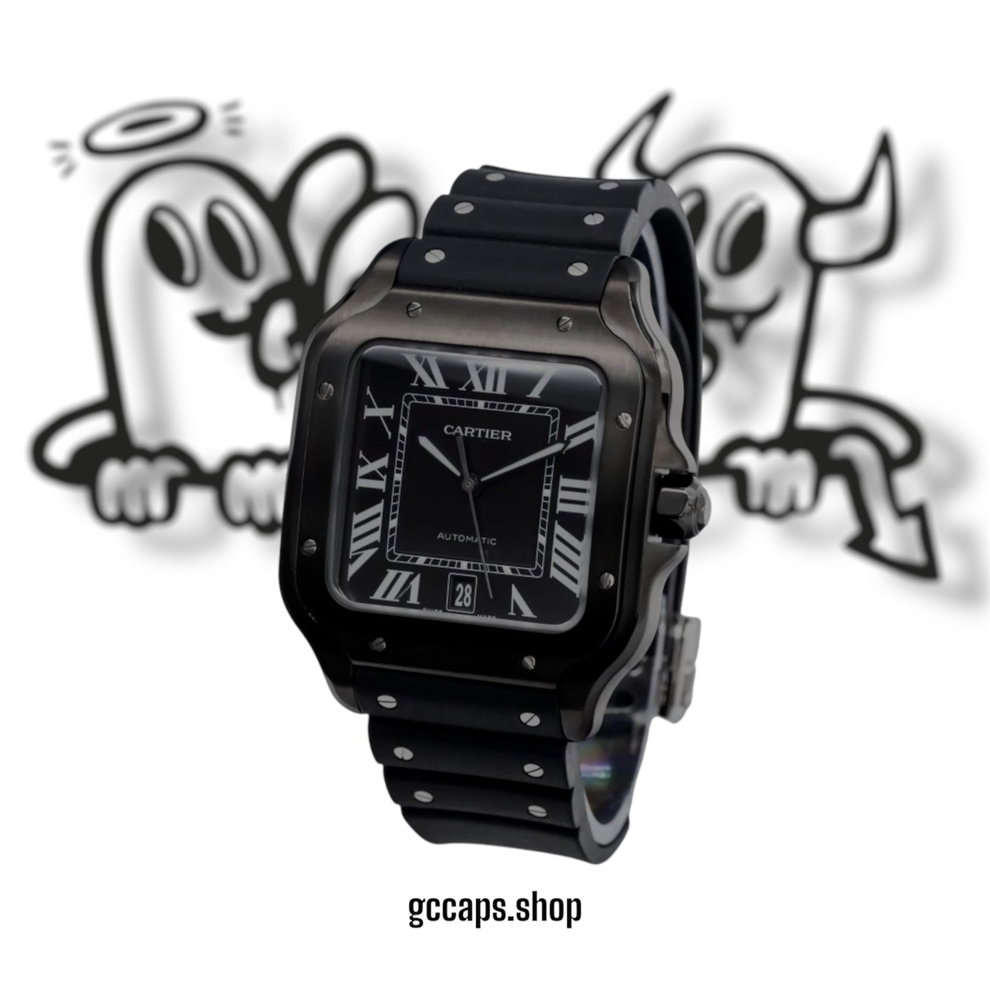 SEIKO MOOD (BLACK) CARTIER