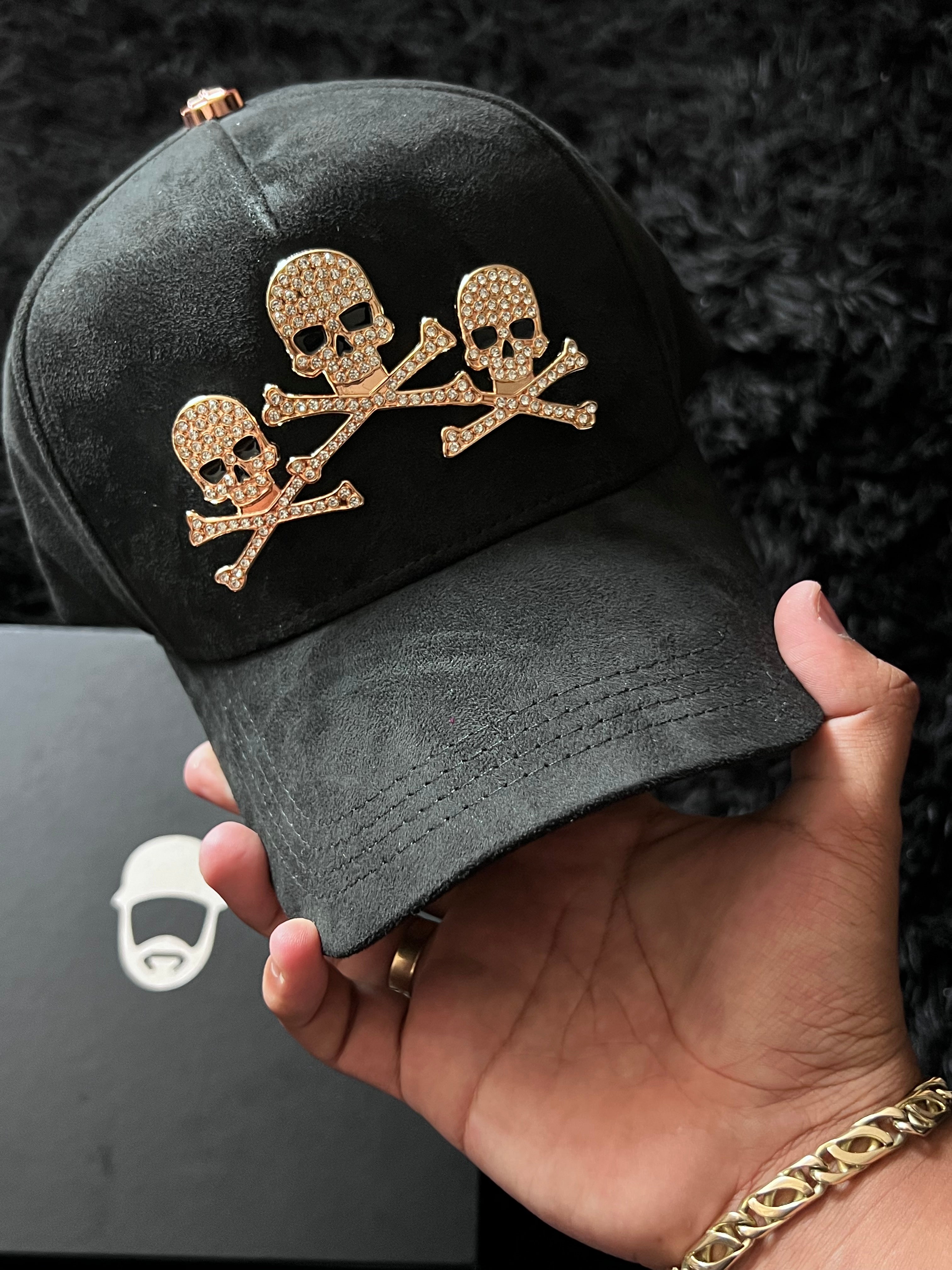 BH SKULL ORO ROSA