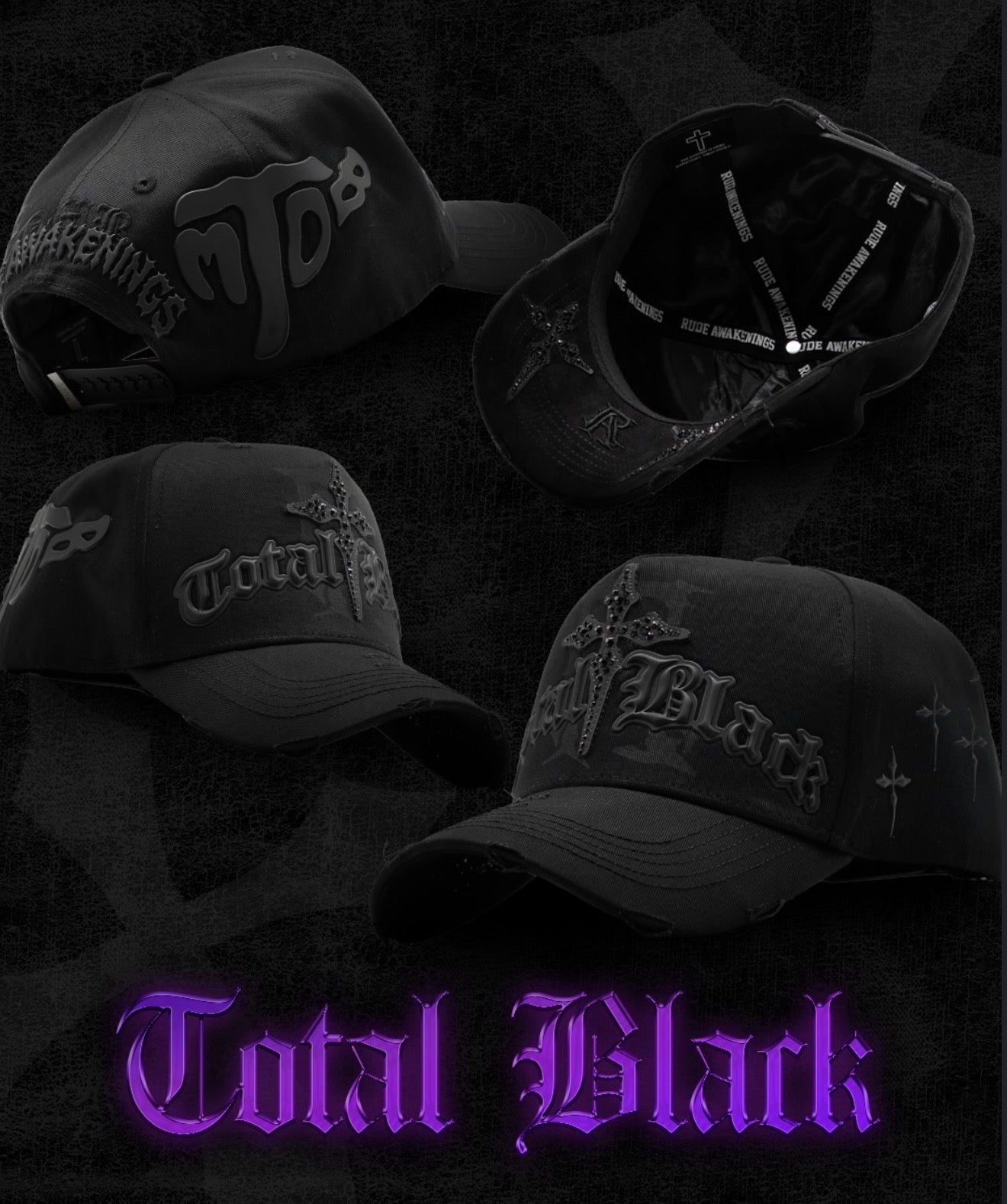 RUDE TOTAL BLACK