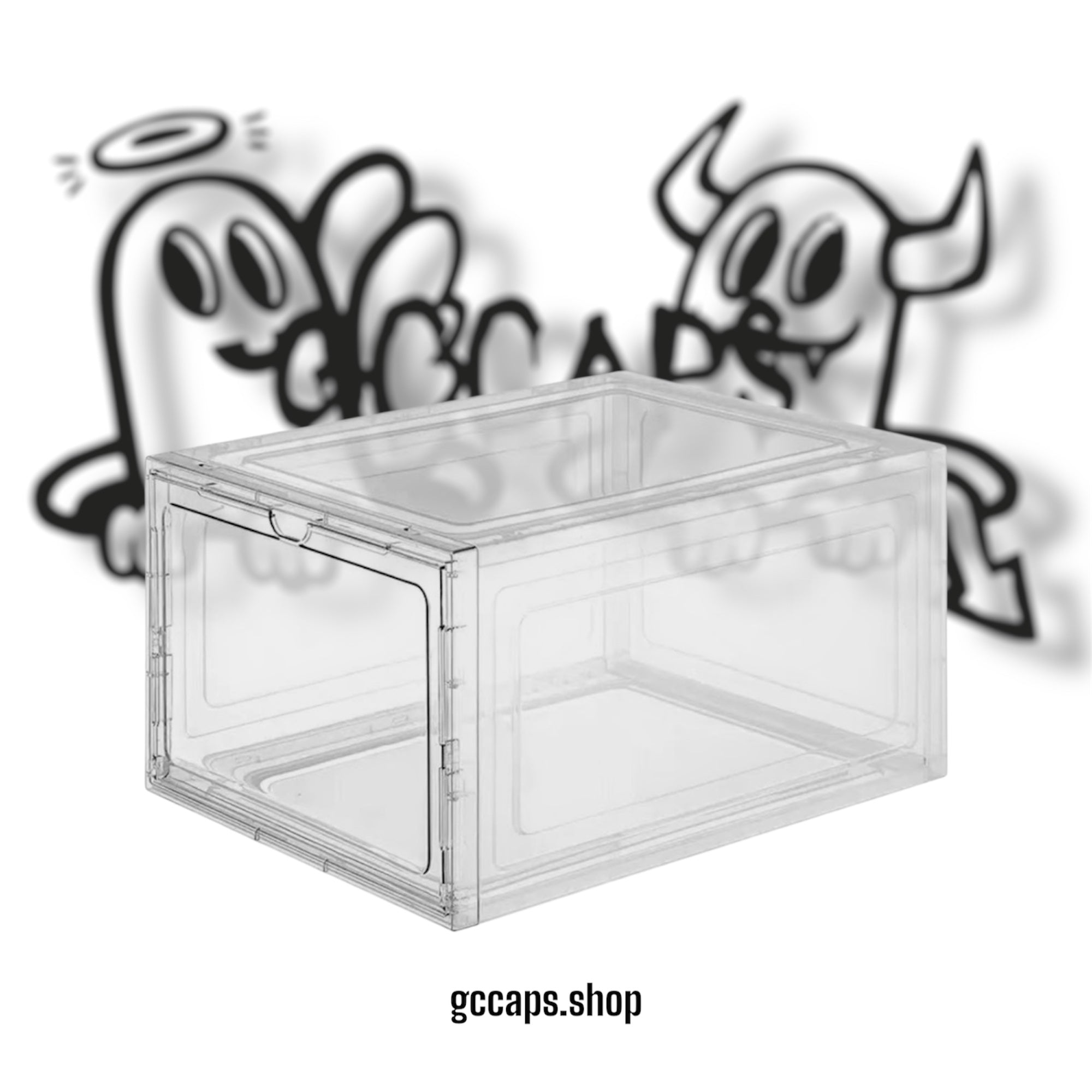 1PZ CAJA DE PLÁSTICO TRANSPARENTE