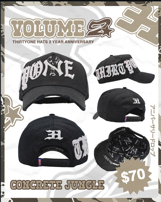 31 HATS CONCRETE JUNGLE