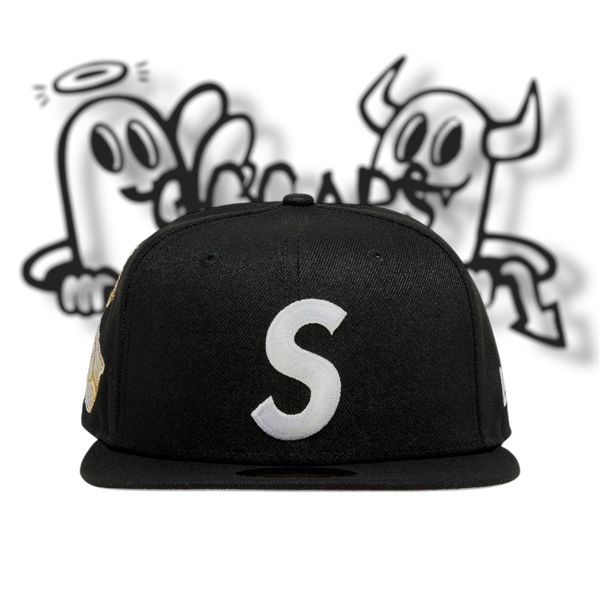 Supreme Jesus Piece S Logo New Era 'Negro'