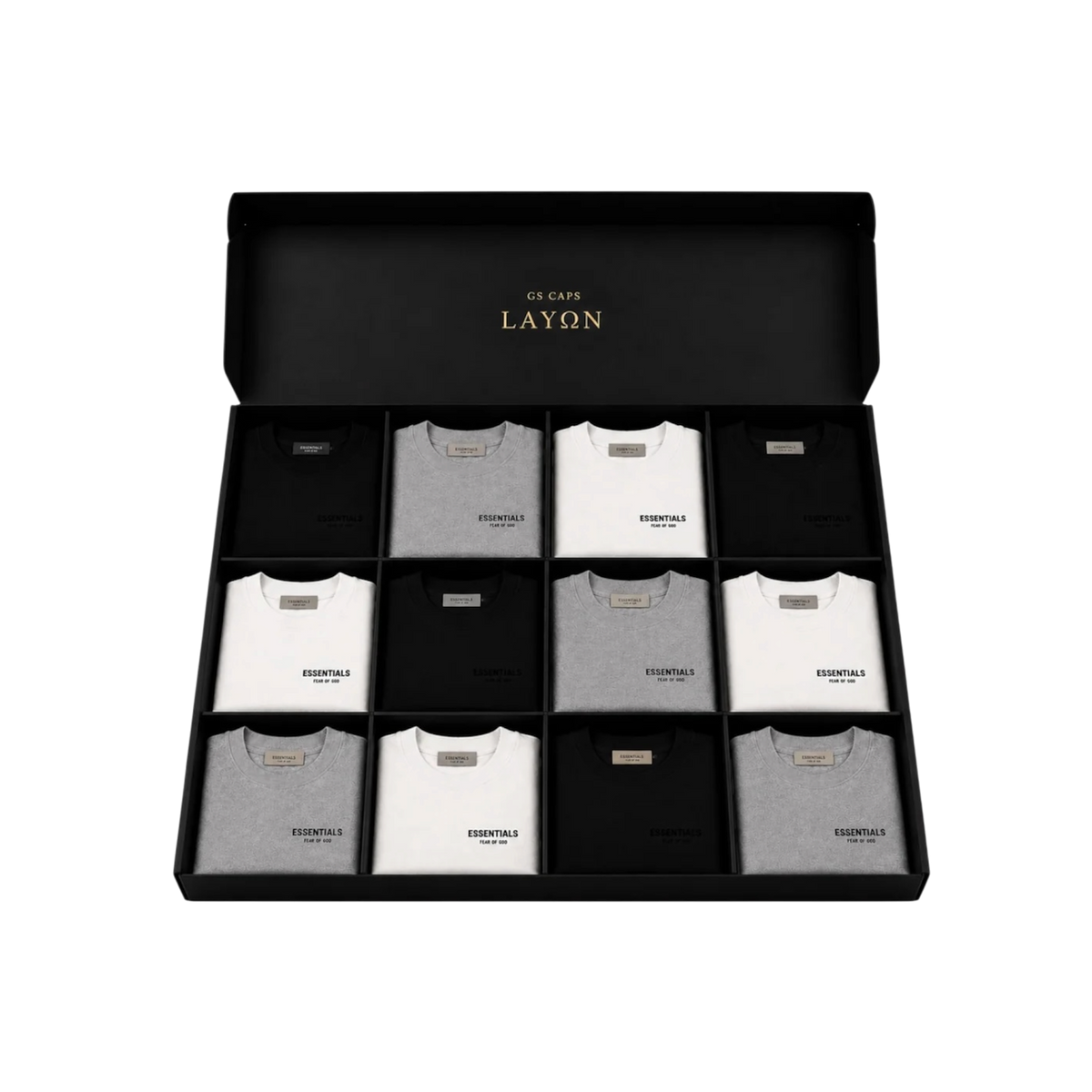 PACK 12 PLAYERAS ESSENTIALS