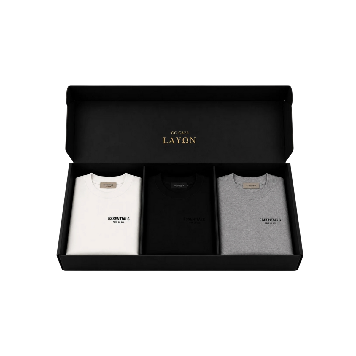 PACK 3 PLAYERA ESSENTIALS