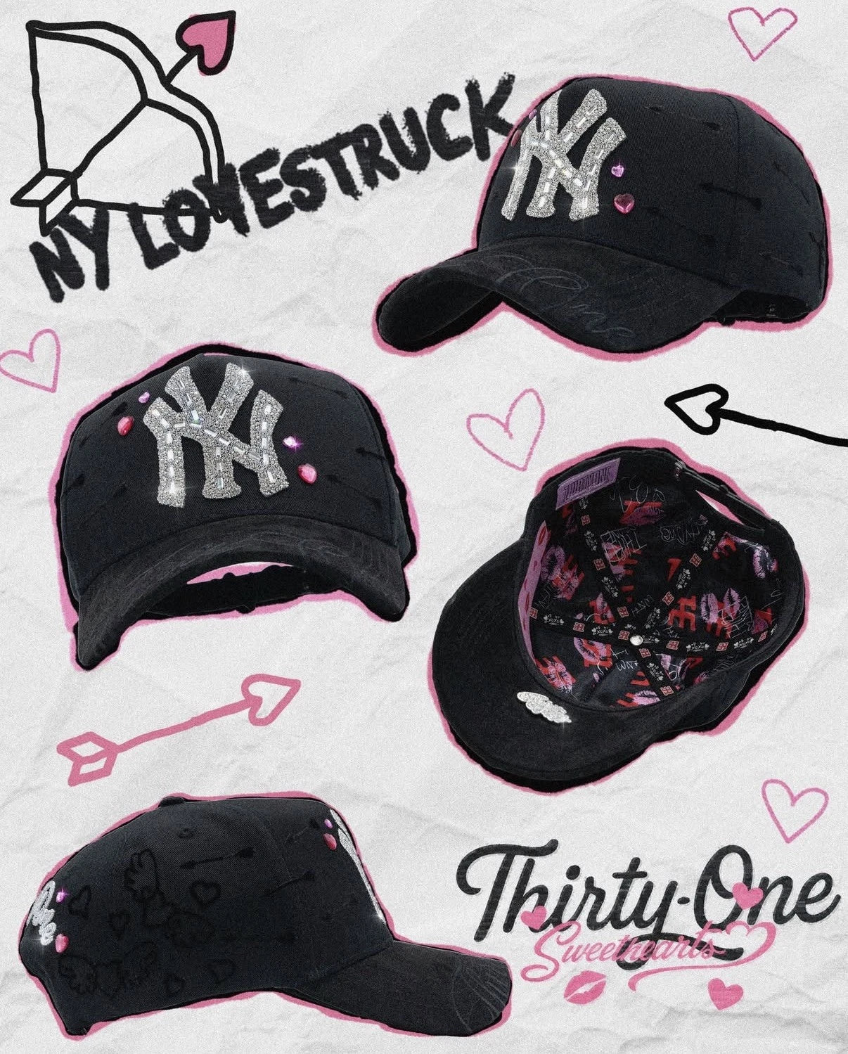 31 HATS NY LOVE